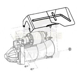 12569625 - Starter Heat Shield